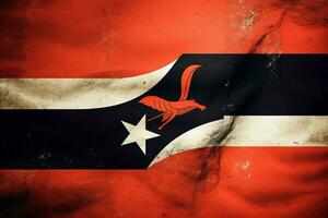 flag wallpaper of Trinidad and Tobago photo