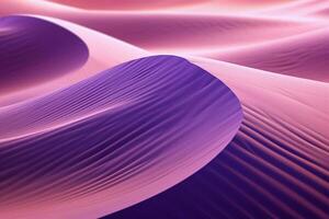 glowing purple sand dunes ripple in motion photo