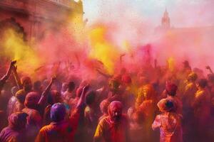 holi imagen hd foto