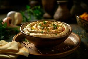 hummus image hd photo