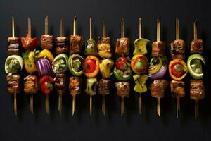 brochetas imagen hd foto