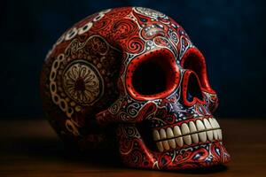 mexican skull image hd photo