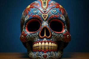 A mexican skull photo