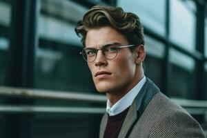 mens glasses for the modern gentleman photo