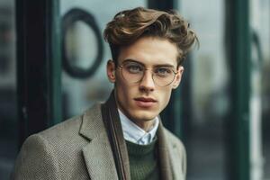 mens glasses for the modern gentleman photo