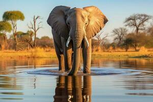 national animal of Botswana photo