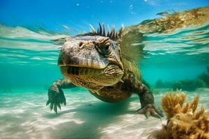 nacional animal de caimán islas el foto