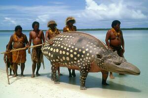 nacional animal de Kiribati foto