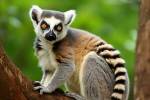 nacional animal de Madagascar foto