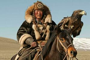 national animal of Mongolia photo