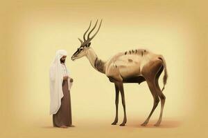 national animal of Saudi Arabia photo