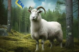 national animal of Sweden photo