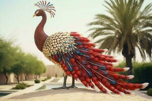 national bird of Bahrain photo