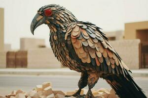 national bird of Bahrain photo