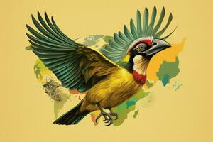 national bird of Brazil photo