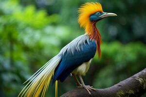 nacional pájaro de Gabón foto