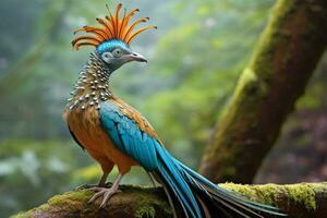 national bird of Guatemala photo