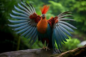 national bird of Indonesia photo