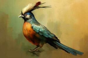 national bird of Iraq photo