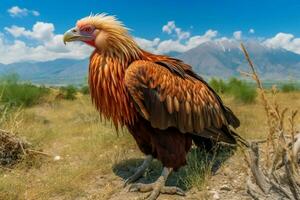 national bird of Kyrgyzstan photo