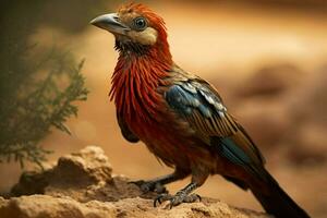 national bird of Libya photo