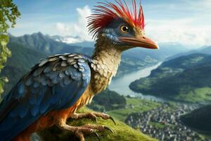 national bird of Liechtenstein photo