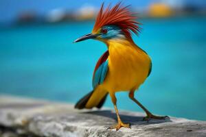 nacional pájaro de Maldivas foto