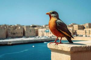 national bird of Malta photo