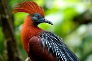 national bird of Mauritius photo