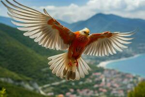 national bird of Montenegro photo