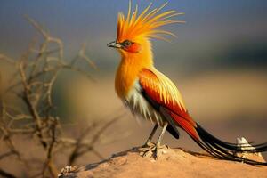 national bird of Namibia photo