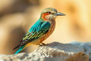 national bird of Oman photo