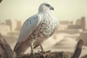 national bird of Qatar photo