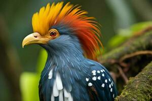 national bird of Republic of the Congo photo