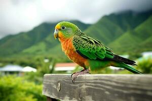 national bird of Saint Kitts and Nevis photo