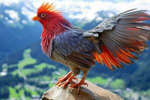 national bird of Switzerland photo