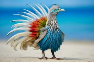 nacional pájaro de tuvalu foto