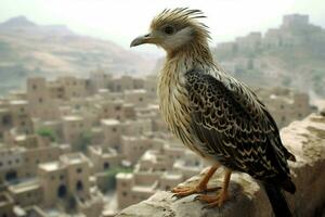 nacional pájaro de Yemen foto