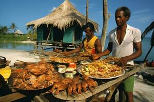 national food of Bahamas The photo