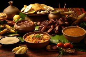 national food of Benin Dahomey photo