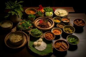 national food of Burma photo