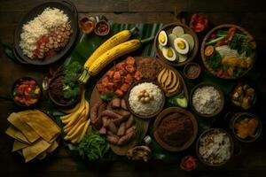 national food of Colombia photo