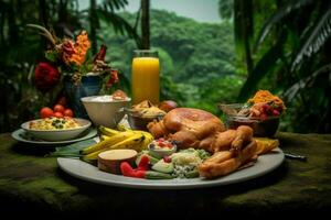 national food of Costa Rica photo
