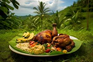 nacional comida de dominica foto