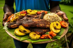 national food of Dominica photo