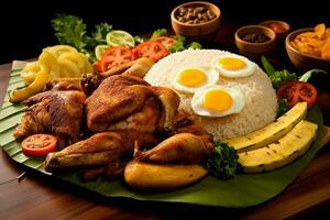 national food of Dominican Republic photo