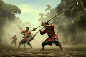 national sport of Indonesia photo