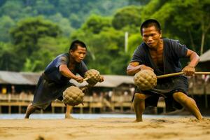 national sport of Laos photo