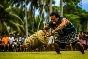 national sport of Micronesia photo