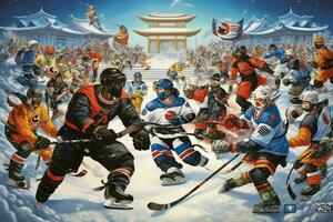 national sport of Republic of Korea South Korea photo